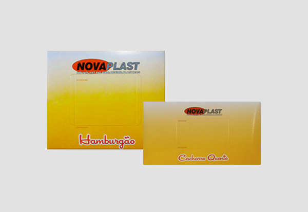 Novaplast Embalagens Cachorro Quente Hamburguer